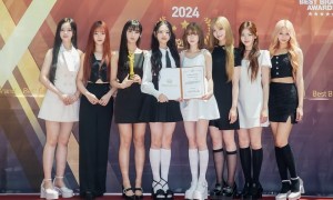2024年大韩民国最佳品牌大赏 女团UNIS获亚洲明星部门大赏